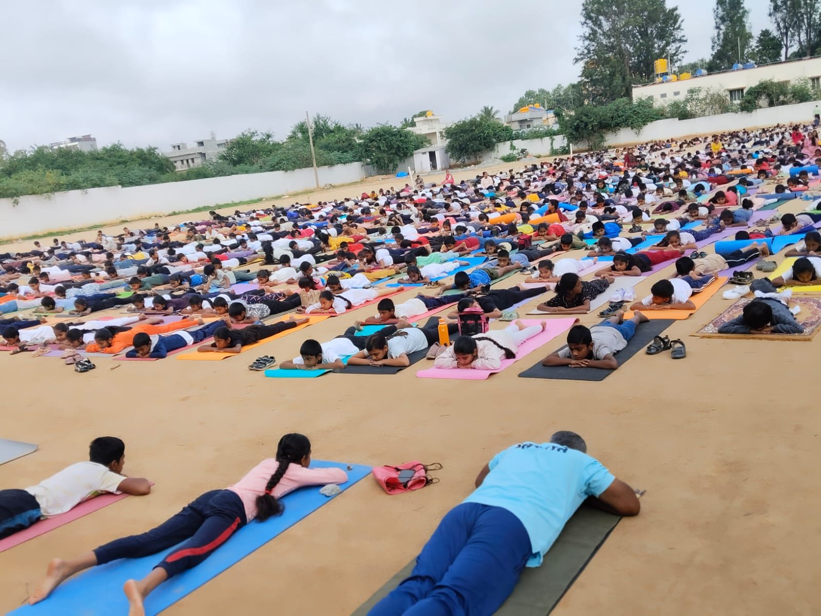 Yoga and Wellness Program at Saraswathi Vidya Mandira School